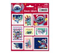 Grupo erik etiquetas adhesivas disney stitch - etiquetas regalo navida