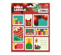 Grupo erik etiquetas adhesivas navidad, Árbol de navidad - etiquetas