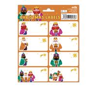 Grupo erik etiquetas adhesivas navidad los reyes magos - etiquetas reg