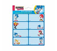 Grupo erik, etiquetas adhesivas sonic, pe gatinas libro nombres/pack e