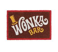 Grupo Erik Felpudo Willy Wonka Bar - Felpudo Entrada casa Antideslizante 40 x 60 cm - Alfombra Entrada casa Exterior, Fabricado en Fibra de Coco - Productos con Licencia Oficial,FGE0052