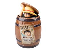 Grupo Erik Galletero One piece Manga - Bote Galletas | con Tapadera Hermética 5,6 L, Tarro galletas Luffy One Piece Figura, Regalo Original