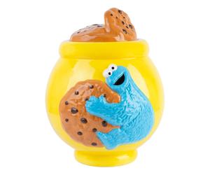 Grupo Erik Galletero Sesame Street Monstruo de las Galletas con cierre de sello de ajuste