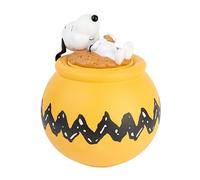 Erik Tarro de cerámica galletero Snoopy XL hermético con figura, ideal decoración