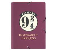 Grupo Erik Carpeta Escolar A4 Harry Potter - Carpeta Solapas de Tapa Dura con Gomas | Harry Potter Regalos, Carpetas Archivadoras para Niños y Niñas