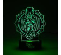 Erik Lámpara de escritorio Harry Potter – LED 3D, funciona con 3 pilas o USB-C (incluido)