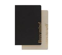 Grupo Erik Kokonote Pack Libretas A5 Neutral Shades - 2 Cuadernos A5: Libreta A5 hojas blancas + Cuaderno A5 punteado | Libretas bonitas : Papeleria bonita Basic Studio - Material escolar Aesthetic
