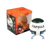 Grupo Erik Lapicero Dragon Ball Z Spaceship Capsule Corp - Portalápices Figura Dragon Ball - Organizador Escritorio Con Tapadera - Accesorio Anime Papelería