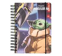Grupo Erik Libreta A5 Star Wars The Mandalorian - Cuaderno a5 punteado (Notebook A5) | Bullet Jornal A5 - Libreta de puntos anillas de Tapa dura, 180 págs