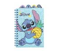 Grupo erik libreta stitch con separadores - cuaderno a5 punteado escol