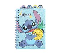 Grupo erik libreta stitch con separadores - cuaderno a5 punteado escol