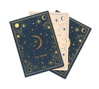 Erik Pack cuadernos A5 Astral – 3 cuadernos (punteado, hojas blancas, líneas), tapas blandas, 64 pág