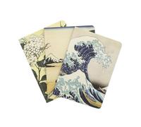 Erik Libretas A6 Hokusai – Pack de 3 libretas pequeñas