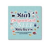 Grupo Erik - Libro de pegatinas Stay Organized - Paquete: más de 2.000 stickers
