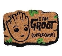 Erik Felpudo Marvel Groot – Fibra de coco 40x60 cm antideslizante e impermeable