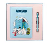 Grupo Erik - Diario personal A5 Moomin - Tapa dura acolchada, bolsillo interior, 192 págs + boli