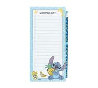Grupo Erik Notas magnéticas Disney Stitch - Blog de notas magnético con lápiz - Lista compra nevera - Bloc notas nevera - Material papelería