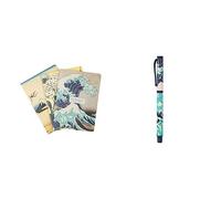 Grupo Erik Pack cuadernos A6 Botanical Cacti + Kokonote Bolígrafo Hokusai | Material escolar y papelería bonita Kokonote