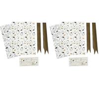 Grupo Erik Papel regalo infantil Snoopy - Embalaje para regalos (Paquete de 2)
