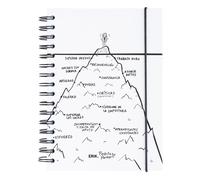 Grupo Erik Pedrita Parker Libreta A5 Éxito - Cuaderno a5 hojas blancas | con Anillas y Tapa Dura, Notebook para journaling o diario personal, Libretas bonitas, 180 págs. de Alto Gramaje