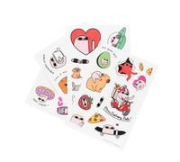 Grupo erik pegatinas ketnipz impermeables y reutilizables - paquete de
