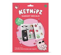 Grupo erik pegatinas ketnipz impermeables y reutilizables - paquete de