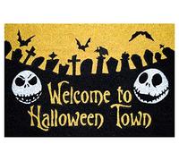 Erik Felpudo Pesadilla antes de Navidad – Halloween Town, fibra de coco antideslizante 40x60 cm