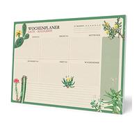 Grupo Erik Planificador semanal A3 Botanical - Aleman, Weekly planner