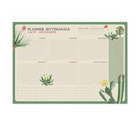 Grupo erik planificador semanal a4 botanical cacti - italiano