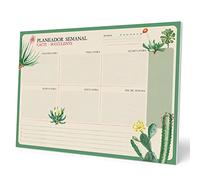 Planificador semanal a4 botanical - weekly planner : planner sin fecha