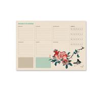 Planificador semanal a4 japanese - weekly planner : planner sin fecha