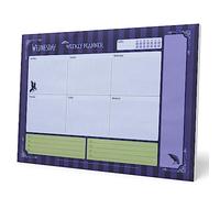 Grupo Erik Planificador semanal A4 Miecoles Addams - Weekly planner | Planner Sin Fecha, Organizador semanal escritorio, 54 págs. con Alto Gramaje