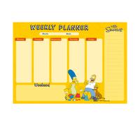 Planificador semanal a4 simpsons - weekly planner : planner sin fecha