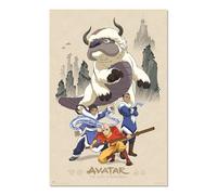Grupo erik poster avatar la leyenda de aang - laminas decorativas 61x9