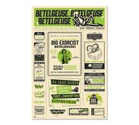 Grupo Erik Poster Beetlejuice 2 | Laminas decorativas 61x91,5cm a todo color, Posters para pared ideal decoración habitación