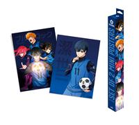 Grupo erik poster blue lock, 2 posters para pared : laminas decorativa