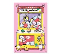Erik Póster BT21 Arcade Machine – Lámina decorativa, decoración gaming habitación, licencia oficial
