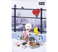 Grupo erik póster bt21 azotea, 61x91cm