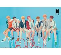Grupo Erik Póster BTS Blue, 61 x 91,5 cm, Azul