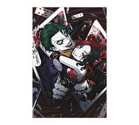 Grupo erik póster dc comics harley quinn y joker anime - lamina decor