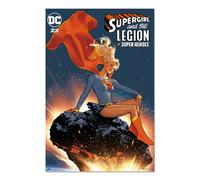 Grupo erik poster dc comics supergirl - laminas decorativas 61x91,5cm
