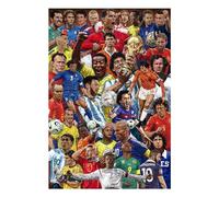Erik Póster de futbolistas legendarios 91 x 61,5 cm – Envío enrollado