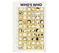 Erik Póster Snoppy Who's Who 91,5 x 61 cm – Se envía enrollado