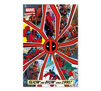 Erik Póster Marvel Deadpool – Comic Cover 30 años – Lámina decorativa 61×91,5 cm a todo color