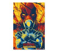 Grupo Erik Poster DeadPool Y Lobezno 3 | Laminas decorativas 61x91,5cm a todo color, Posters para pared ideal decoración habitación