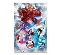 Grupo erik poster demon slayer - laminas decorativas 61x91,5 cm a todo