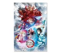 Grupo erik poster demon slayer - laminas decorativas 61x91,5 cm a todo