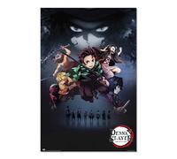 Erik Póster Demon Slayer - Artwork, lámina decorativa 61x91,5 cm