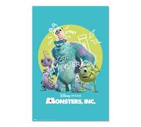 Erik Póster Disney Mounstruos SA - Decorativo infantil