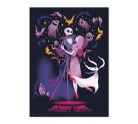 Grupo Erik Poster Disney Pesadilla antes de Navidad, Brilla en la oscuridad, Laminas decorativas 50 x 70 cm a todo color, Posters para pared